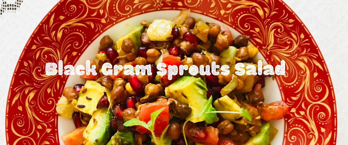 Black Gram Sprouts Salad